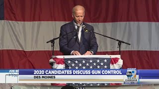 2020 Candidates Discuss Gun Control [upl. by Nnyltiak]