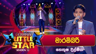 Marambari මාරම්බරී Nethusha Dilmika  Derana Little Star Season 12 [upl. by Ecadnac]