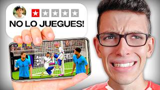 Probé Todos los Juegos de Futbol en Movil [upl. by Seditsira434]