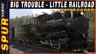 Were In Trouble on the Railroad  Railroader Train Simulator Gameplay [upl. by Tomasz159]