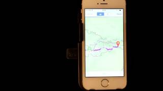 Sygic GPS Navigation for iOS  How to create route with waypoints [upl. by Orlan23]