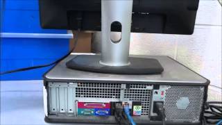 How To Connect A Monitor To A Computer With A VGA CableDesktop Computer Basics [upl. by Mariska799]