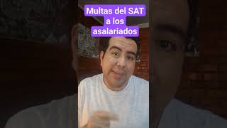 👁️👄👁️ ¿Multas del SAT a los asalariados impuestos sat contador godinez isr [upl. by Tuckie]