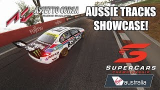 V8 Supercars  ASSETTO CORSA  Australian Tracks Showcase with DOWNLOAD LINKS  V8SCORSA [upl. by Furlong]