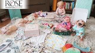 Rose Doll Show 2019 Haul  What Did I Buy at the Reborn Doll Expo [upl. by Cattima]