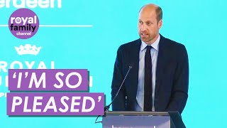 Prince William Commends Homelessness Effort at Homewards Event [upl. by Kayle151]