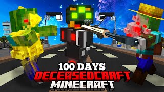 I Spent 100 Days in DECEASED CRAFT Modded Minecraft [upl. by Thanos594]