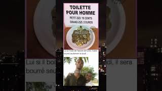 Toilette homme😭meme drole viralvideo [upl. by Notned]