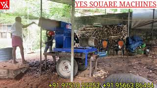 Tender Coconut Waste Shredder Manufacturing Yes Square Machines Coimbatore 91 97510252539566386444 [upl. by Sirret]