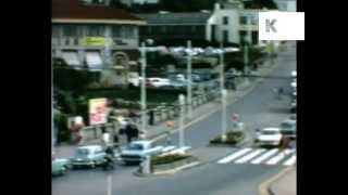 1960s Bournemouth Promenade Home Movie Colour Archive Footage [upl. by Adelheid]