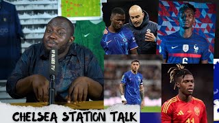 Chelsea Station Talk Paul Pogba  LED for Training  Nico William  Enzo and Madueke [upl. by Efron559]