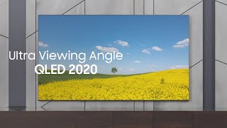 Ultra Viewing Angle  QLED2020 [upl. by Morlee]