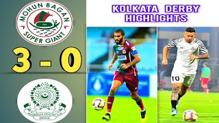 Mohunbagan SG vs Mohammedan SC Match Highlights  Kolkata Derby  ISL 2024 [upl. by Bambi]