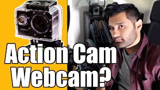 Can you use an action cam as a webcam [upl. by Loutitia301]