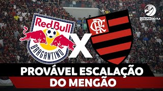 PROVÁVEL ESCALAÇÃO DO MENGÃO  BRAGANTINO X FLAMENGO  BRASILEIRÃO 2024 [upl. by Enilauqcaj]