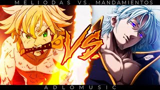 MELIODAS VS 10 MANDAMIENTOS RAP  Nanatsu no taizai  2021  AdloMusic Prod by Gradozero [upl. by Doscher]