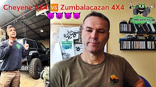 Cheyene 4X4 🆚 Zumbalacazan 4X4 😈😈 Reaccionando a Videos todoterreno 🚙💯🔥 4x4 offroad zumbalacan4x4 [upl. by Rizzi]