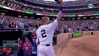 Derek Jeter gets two hits in final AllStar Game in 2014 [upl. by Genevieve]