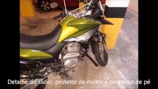 XRE300  Preparação da Moto para Viagem ao Deserto do Atacama em 20142015 [upl. by Champaigne]