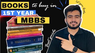 Books to Study in 1st Year MBBS  1st Year MBBS guide  Dr Mohit Sheoran [upl. by Zelig]