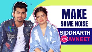 Make Some Noise Ft Avneet Kaur VS Siddharth Nigam  India Forums [upl. by Belford]