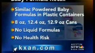 Abbott Labs recalls Similac baby formula [upl. by Ryun902]