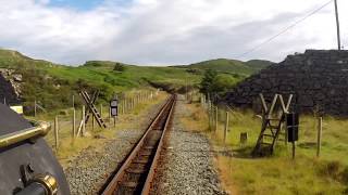 Ffestiniog Railway – Driver’s Eye View – Blaenau Ffestiniog to Porthmadog Wales [upl. by Isis432]