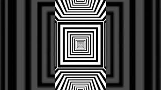 Monochrome Hypnosis A Mesmerizing Black And White Illusion illustration trippy shorts illusion [upl. by Aekerly]