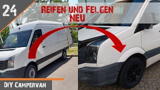 Neue Reifen und Felgen 🛞🔨  Vorbereitung für TÜV und Umschreibung 2025 DIY Campervan Project 24 [upl. by Laurice]