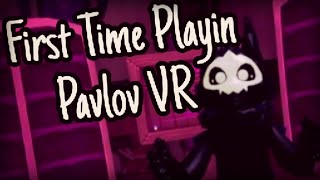 First Time Playin Pavlov VR [upl. by Nemracledairam]