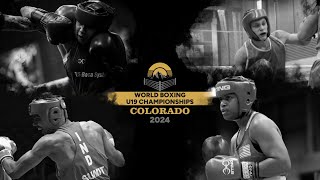 2024 U19 World Boxing Championships Day 4 Session 4 Ring A [upl. by Aratahc]