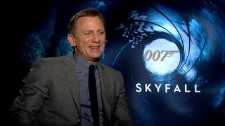 SKYFALL Interviews Daniel Craig Javier Bardem Judi Dench Berenice Marlohe and Naomie Harris [upl. by Zetnauq]