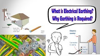 WHY EARTHING IS NECESSARY IN ELECTRICAL SYSTEMFULLY EXPLAIN [upl. by Tami]