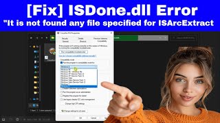 Fix ISDONEdll quotIt is not found any file specified for ISArcExtractquot [upl. by Desiree377]