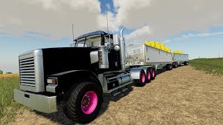 Delivering rare and expensive cars to millionaires  Farming Simulator 19 [upl. by Ymeon584]