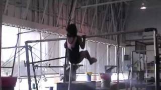 5 year old gymnastlevel 3 practice meet [upl. by Romain273]