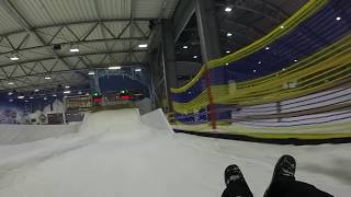 Jever Fun Skihalle Neuss Anfängerhügel Reifenabfahrt Rodeln [upl. by Rance]