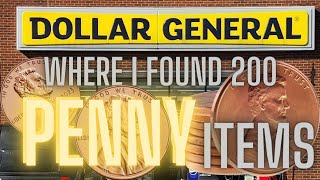 Dollar General Penny Shop With Me and Haul [upl. by Eidlog]