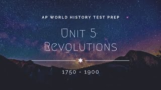 AP World History Modern Unit 5 Review [upl. by Jehiah]