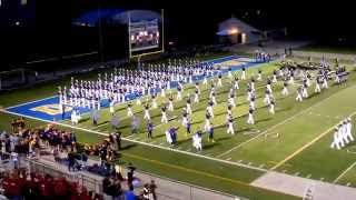 Downingtown West High School Band  10232015  Taking the Field [upl. by Aramoj724]