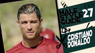 Male style guide 27 стрижка как у Криштиану Роналду Cristiano Ronaldo haircut [upl. by Hallvard]