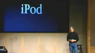 Steve Jobs announcing the first iPod in 2001 [upl. by Garrard]