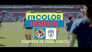 Contundentes  El Color  América Femenil 9 3  2 2 Pachuca [upl. by Cuthburt]