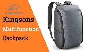 Kingsons Multifunction Backpack [upl. by Silletram]