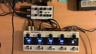 Delay Test Board  TC Electronic Plethora X5 with Simplifier MK2 [upl. by Ahsas]