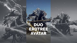 Duo Erdtree Avatar  Mountaintop of Giants   Solo  No Damage  Elden Ring [upl. by Akit988]