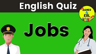 What Am I Quiz  Jobs and Occupations Vocabulary [upl. by Nirol]