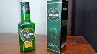 Oaksmith Gold whisky review English [upl. by Constantin]