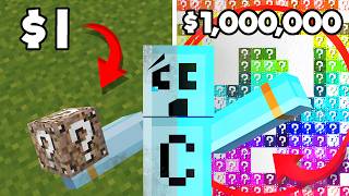 1 Vs 1000000 Lucky Blocks in Minecraft [upl. by Lraep87]