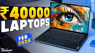 Top 5 Best Laptops Under ₹40000 in 2024⚡Best Laptop Under 40000 For Students amp Gamers [upl. by Naillimxam]